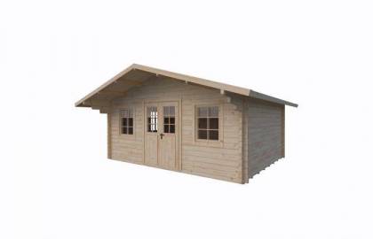 Dom drewniany - GRZEGORZ B 530x410 21,7 m2