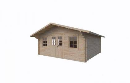 Dom drewniany - TEMPO C 530x530 28 m2
