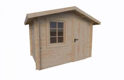 Domek drewniany - TOMASZ A 296x200 5,9 m2
