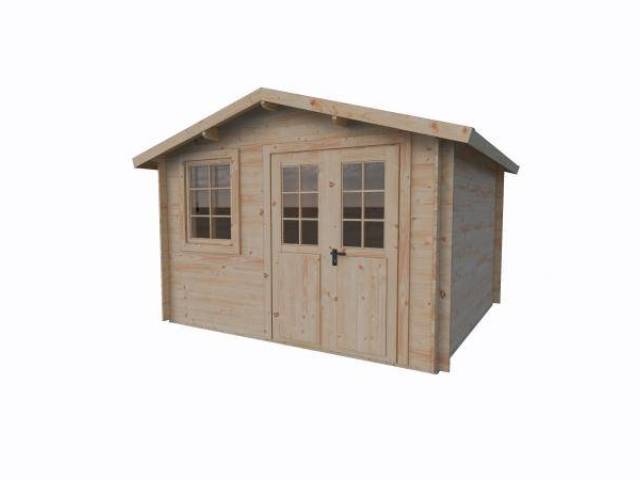 Domek drewniany - JUKA 28 355x325 11,5 m2