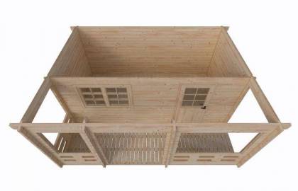 Dom drewniany - MARABUT 450x575 25,9 m2