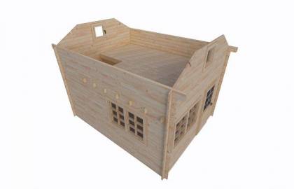 Dom drewniany -  FILIP II 400x500 40 m2