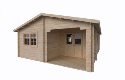 Dom drewniany - TOLEDO 600x800 48 m2