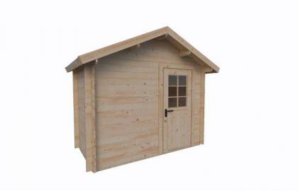 Domek drewniany - JASTRZĄB B 275x145  4 m2