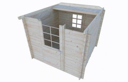 Domek drewniany - ŻONKIL I 270x270 7.3 m2