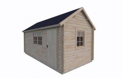 Dom drewniany – TINOS 600x300 18 m2