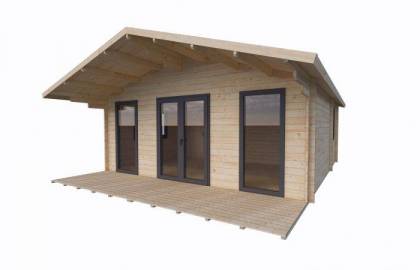Dom drewniany - CONCORD 45 m2