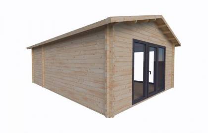 Dom drewniany - FARO 720x520 37,4 m2