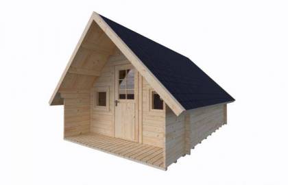 Dom drewniany – NEVIS 330x500 16,5 m2
