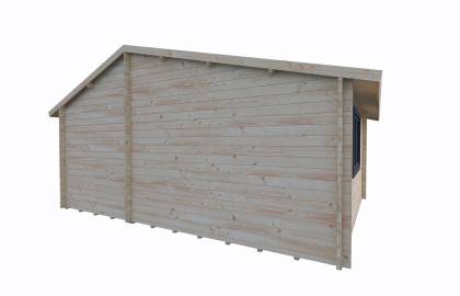 Dom drewniany - CHABER MODERN 600X450 27 m2