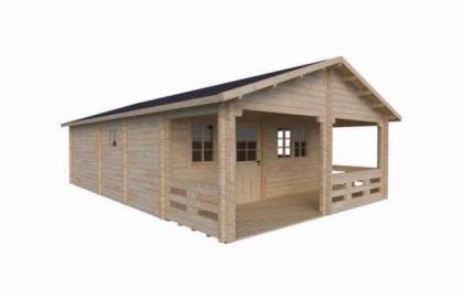 Dom drewniany – USZATKA A 595x846 50,3 m2