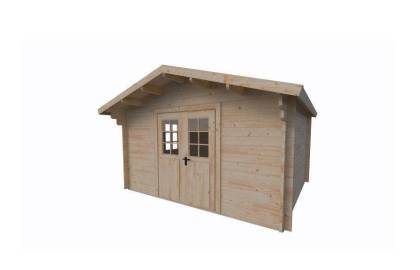 Domek drewniany - JUKA 105 380x320 12,2 m2