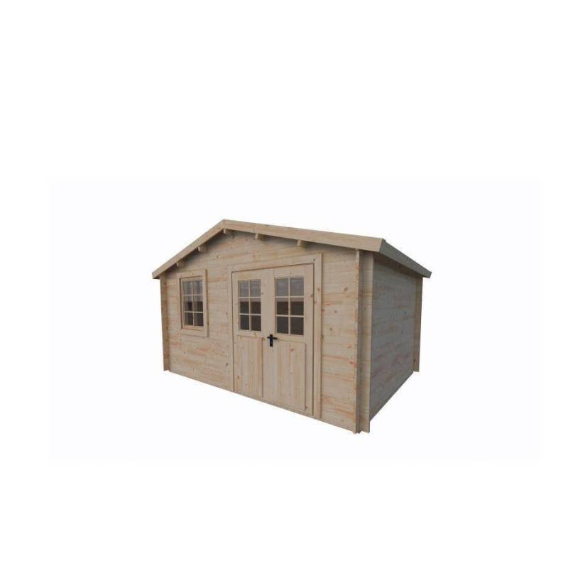 Domek drewniany - EKO 142 410x296 12,1 m2