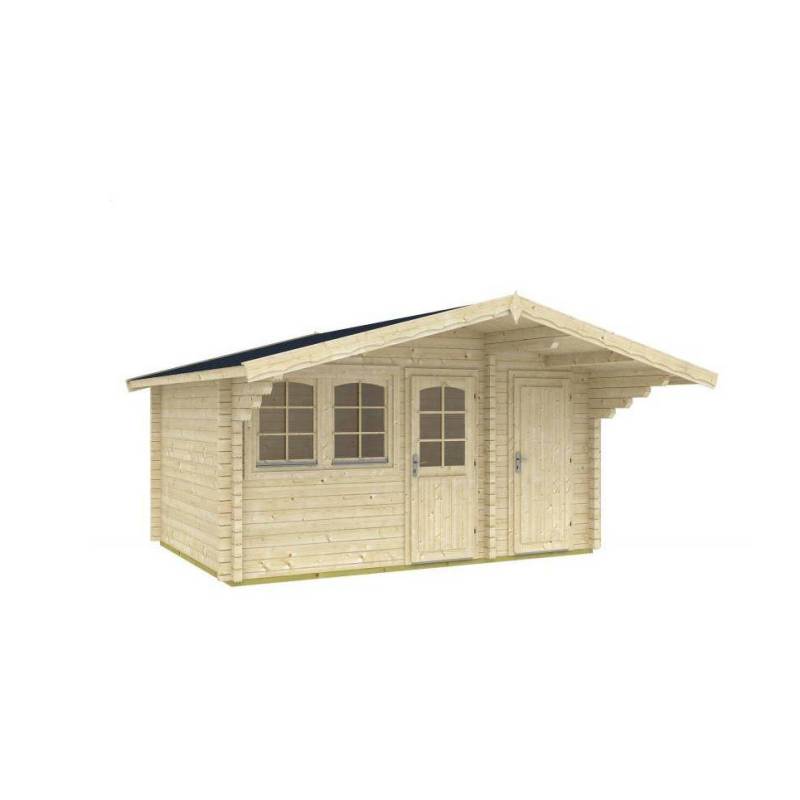 Dom drewniany - PELIKAN A 445x320 14,2 m2