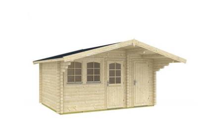 Dom drewniany - PELIKAN B 500x350 17,5 m2