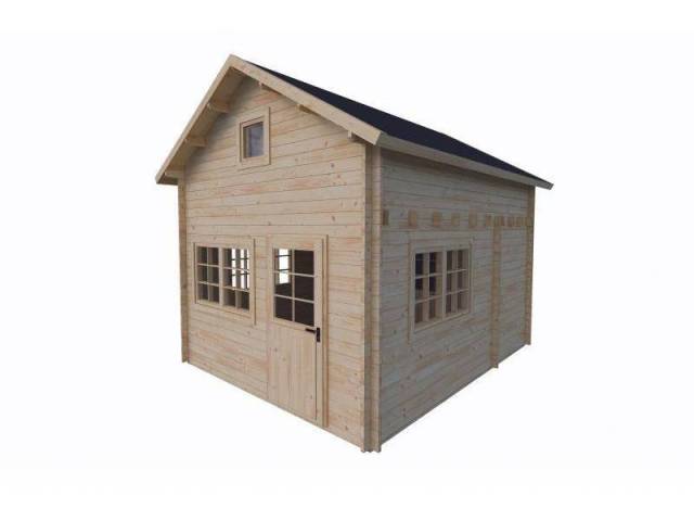 Dom drewniany -  FILIP II 400x500 40 m2