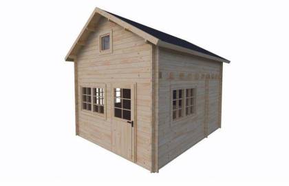 Dom drewniany - BALI I 400x500 40 m2