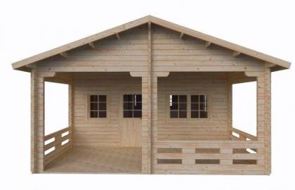 Dom drewniany – PALMER D 595x941 74 m2