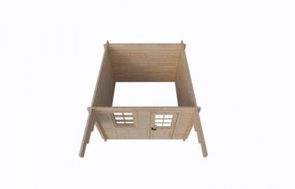 Dom drewniany - KORMORAN 320x320 10,2 m2