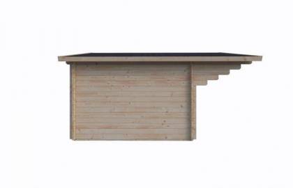 Dom drewniany - ORLIK A 380x320 12,2 m2