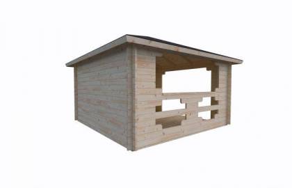 Altanka 400x400 16 m2