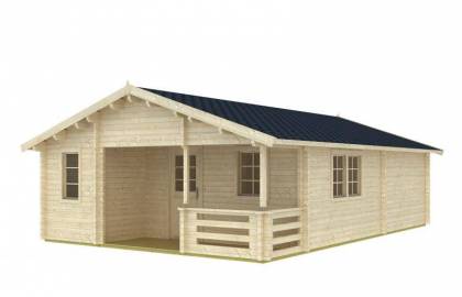 Dom drewniany – OPUS A 595x797 47,4 m2